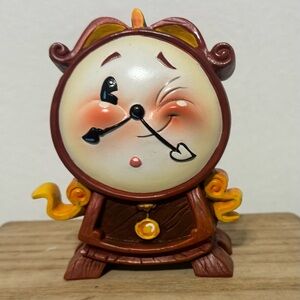 World Of Miss Mindy Cogsworth Figurine Beauty & The Beast Disney Showcase *READ*